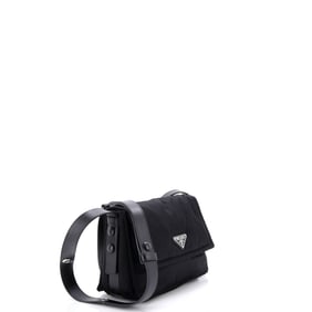 Prada Padded Flap Shoulder Bag Re-Nylon Small