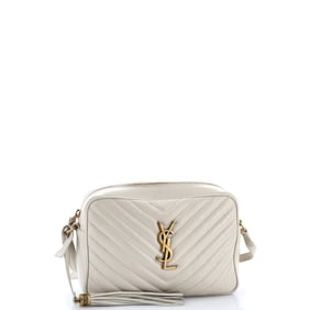 Saint Laurent Lou Camera Bag Matelasse Chevron Leather Small