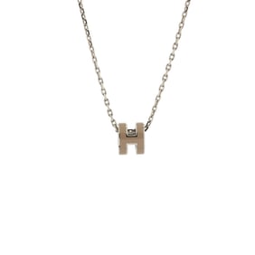 Hermes Pop H Pendant Chain Necklace