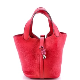 Hermes Monochrome Picotin Lock Bag