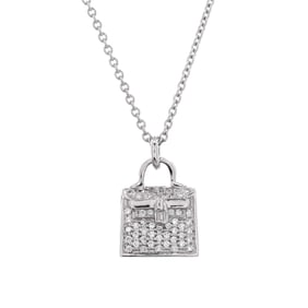 Hermes Kelly Amulette Pendant Necklace