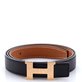 Hermes Constance Reversible Belt