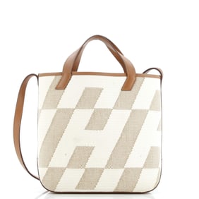 Hermes Cabas H en Biais Tote