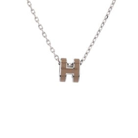 Hermes Pop H Pendant Chain Necklace