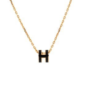 Hermes Pop H Pendant Chain Necklace
