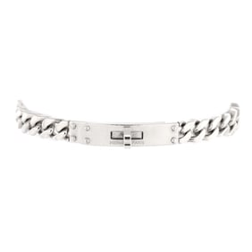 Hermes Kelly Gourmette Bracelet