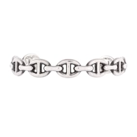Hermes Chaine d'Ancre Enchainee Cuff Bracelet