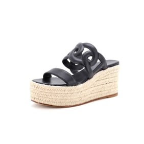 Hermes Women's Epopee Espadrille Wedge Sandals