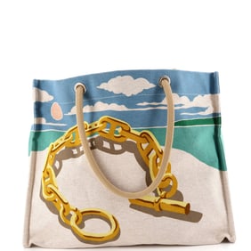 Hermes La Plage Beach Tote Bag