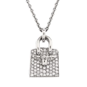 Hermes Birkin Amulette Pendant Necklace
