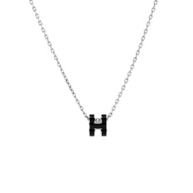 Hermes Pop H Pendant Chain Necklace