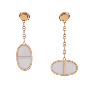 Hermes Chaine d'Ancre Verso Earrings