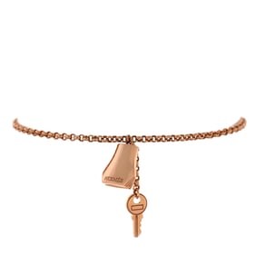 Hermes Kelly Clochette Chain Bracelet