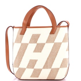 Hermes Cabas H en Biais Tote