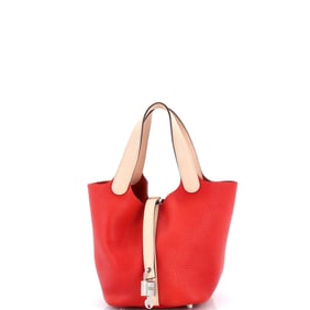 Hermes Bicolor Picotin Lock Bag