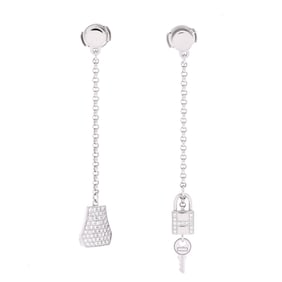 Hermes Kelly Clochette Drop Earrings