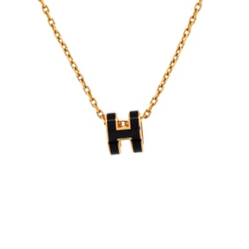 Hermes Pop H Pendant Chain Necklace