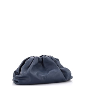 Bottega Veneta The Pouch Leather (Blue)