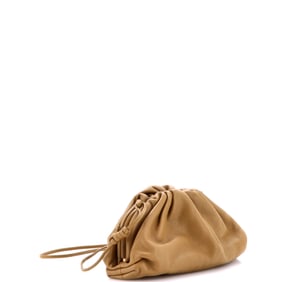 Bottega Veneta The Pouch Leather Mini (Brown)