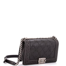 Chanel 19 Flap Bag Quilted Leather Maxi (Neutral)