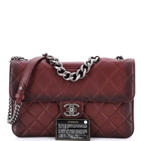 Chanel Perfect Edge Flap Bag Quilted Goatskin Jumbo (Red)