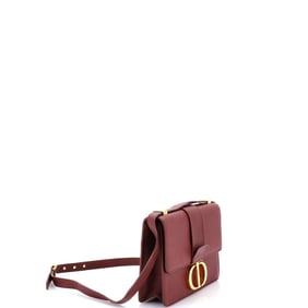 Christian Dior 30 Montaigne Flap Bag Leather Micro (Red)