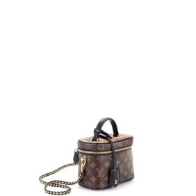 Louis Vuitton Vanity Handbag Reverse Monogram Canvas PM (Brown)