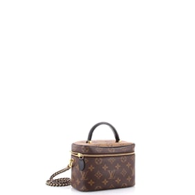 Louis Vuitton Vanity Handbag Reverse Monogram Canvas PM (Brown)