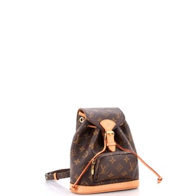 Louis Vuitton Montsouris NNM Backpack Monogram Canvas Mini (Brown)