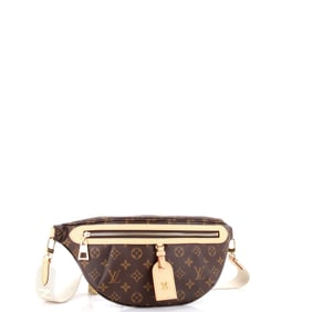 Louis Vuitton High Rise Bum Bag Monogram Canvas (Brown)