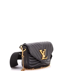 Louis Vuitton New Wave Multi Pochette Quilted Leather (Black)