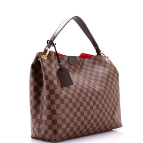 Louis Vuitton Graceful Handbag Damier MM (Brown)
