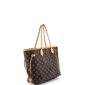Louis Vuitton Neverfull NM Tote Monogram Canvas MM (Brown)