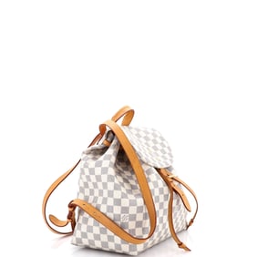 Louis Vuitton Sperone Backpack Damier (White)