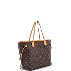 Louis Vuitton Neverfull Tote Monogram Canvas MM (Brown)