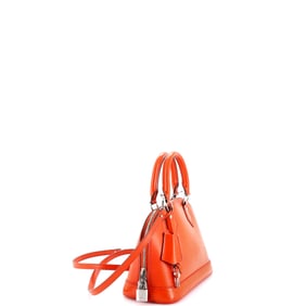 Louis Vuitton Alma Handbag Epi Leather BB (Orange)