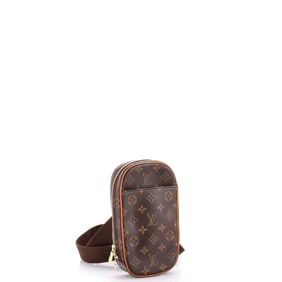 Louis Vuitton Pochette Gange Monogram Canvas (Brown)