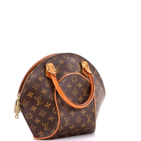 Louis Vuitton Ellipse Bag Monogram Canvas MM (Brown)