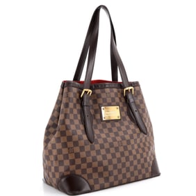 Louis Vuitton Hampstead Handbag Damier GM (Brown)