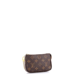 Louis Vuitton Pochette Accessoires Monogram Canvas Mini (Brown)