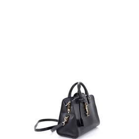 Saint Laurent Monogram Cabas Leather Baby (Black)