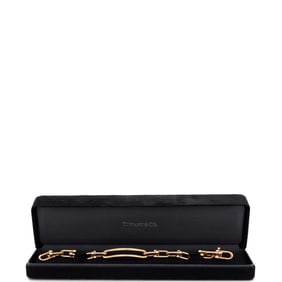 Tiffany & Co. Hardwear Elongated Link Bracelet 18K Yellow Gold