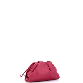 Bottega Veneta The Pouch Leather Mini Pink