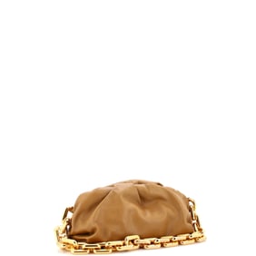Bottega Veneta The Chain Pouch Leather Brown