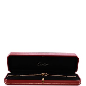 Cartier Love Interlocking Necklace 18K Rose Gold Rose Gold