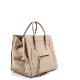 Celine Phantom Bag Grainy Leather Medium Neutral
