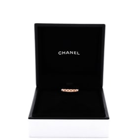 Chanel Coco Crush Ring 18K Beige Gold Mini Rose Gold