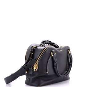 Chloe Daria Bag Leather Medium Black