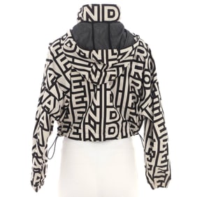 Fendi x Marc Jacobs Hooded Windbreaker Printed Polyamide Black, White