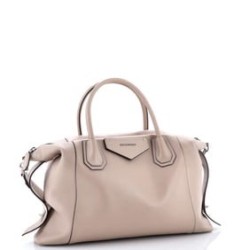 Givenchy Antigona Soft Bag Leather Medium Neutral